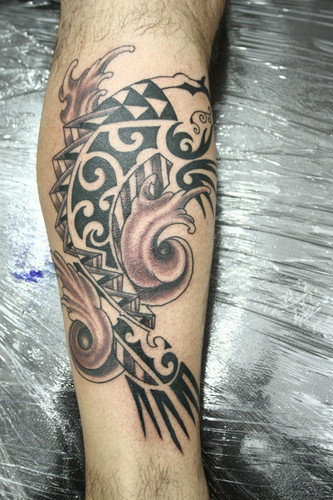 tattoo carpas. Tattoo Carpa Tribal na