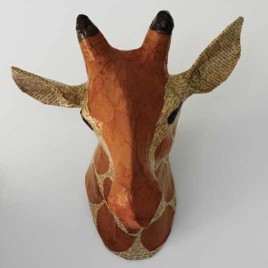 Giraffe Animal Head For Nursery