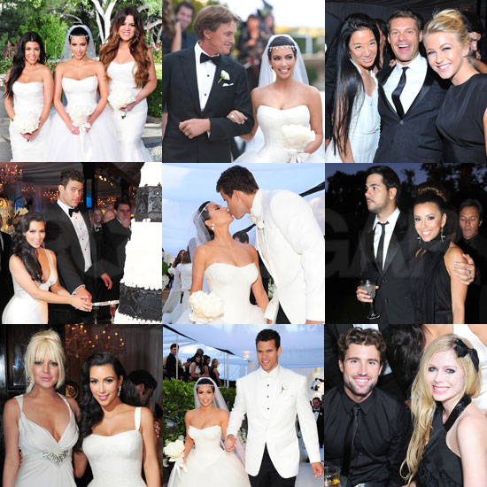 Kim Kardashian Wedding Pictures With Kris Humphries